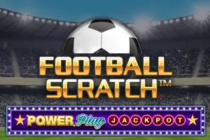Playtech : Football Scratch PowerPlay Jackpot - BIROPAY28